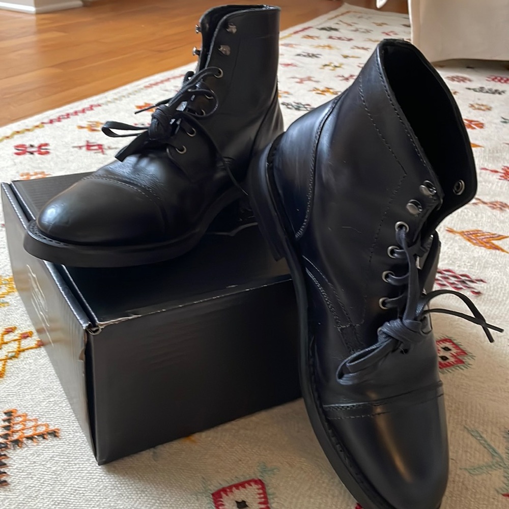 New, unworn boots in great condition! Shipped in a Thursday Boot Company box.
